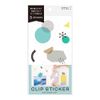 MIDORI 82625006 Wall Sticker Clip Sticker Geometric Pattern