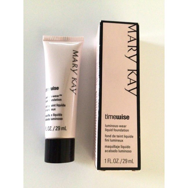 Mary Kay TimeWise Luminous-Wear Liquid Foundation Bronze 8 Normal To Dry New