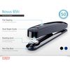 Novus B 5fc 50 Sheet Capacity Flat Clinch Professional Stapler - Black