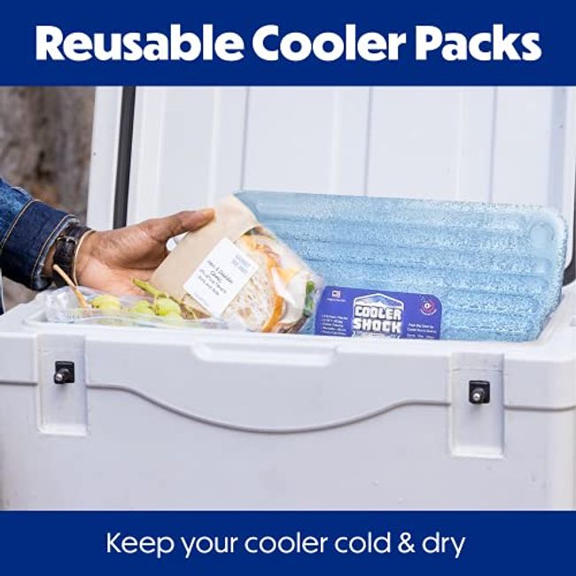 Reusable Ice Pack Cooler Bag For Lunch Dry Ice Container Freezer