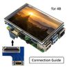 cablecc 2pcs/set HDMI to Micro HDMI Type A to Type D Male Connector Socket Opposite U Shaped Back Angle for Raspberry PI 3B/3B+/4B