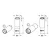 KS Tools 1/2" CHROMEplus Zündkerzen-Stecknuss, 18mm