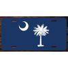State Flag UV Printed Vanity Front License Plates (South Carolina)
