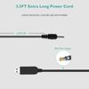 for Braun Beard Trimmer Charger, Power Cord Compatible with Braun MGK3010 MGK3020 MGK3021 MGK3025 MGK3210 MGK3220 MGK3221 MGK3225 MGK3921 5V to 2.3V Replacement Charging Cable Adapter