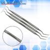 3 Pcs Dental Probe #5 Explorer Double Ended Denture Instruments German Grade