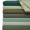 Solid 600-Thread-Count, Viscose Derived from Bamboo, Set of 2 Super Soft and Cool King Size Pillow Cases, Canvas