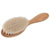 Baby hair brush made of Beechwood with Goat hair very soft