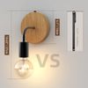 2PCS Modern Wall Sconce Bathroom Vanity Wall Light Mirror Front Lamp Waterproof
