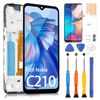 for Nokia C210 Screen Replacement, for Nokia C210 LCD Display Touch Screen TA-1584 LCD for Nokia C210 Digitizer Panel Sensor Assembly with Frame