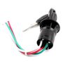Scooter Motorcycle   3 Wires Ignition Switch Lock w 2 Keys
