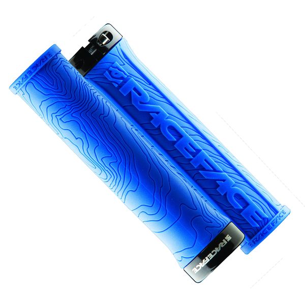 Race Face Half Nelson Locking Grip, Blue
