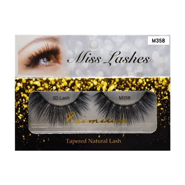 "4 Pairs" Miss 3D Volume Lash Miss Lash M358