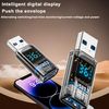 2Pack USB to USB3.2 Adapter with LED Digital Display,10Gbps USB3.2 Converter Type A Male/Female Expander for Laptops,Keyboards,Flash Drives