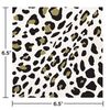 Leopard Napkins, 16 ct