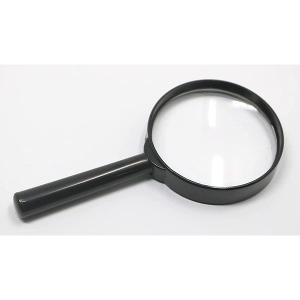 KnnX Handheld Magnifier 6x Magnification Small Print Map Reading