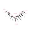 mikiwi False Eyelashes Natural Soft Eyelashes Popular Natural Axis False Eyelashes (A08)