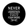 "Never Underestimate an old man" Fantasy Role Playing PopSockets Swappable PopGrip