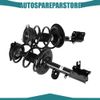 For 2011-2017 Nissan Quest Van Front Pair Complete Struts w/ Coil Springs Mounts