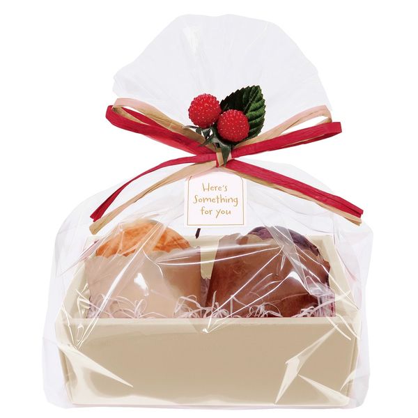 Indigo VB113 Wrapping 2 Muffin Tray Kit, Small, Raspberry/Ivory