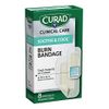 Curad Soothe and Cool Clear Gel Bandages, Assorted, Clear, 8/Box