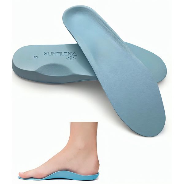 Slimflex Simple Orthotic Insoles for Flat Feet | Low Density - Supersoft