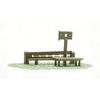 Dapol Model Village Stocks Plastic Kit - OO Gauge 1/76 Scale