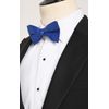 Dobell Mens Royal Blue Bow Tie Pre-Tied