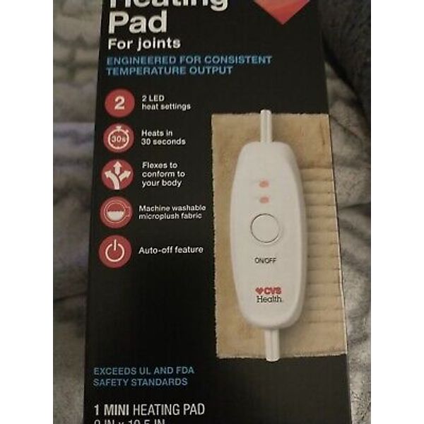 CVS Health Series 100 Small Mini Heating Pad For Joints