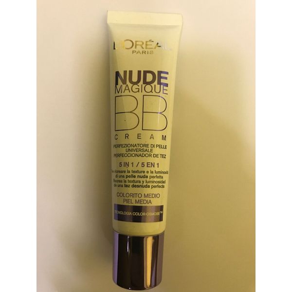 Loreal Nude Magique BB Cream  Medium Skin Tone  30ml