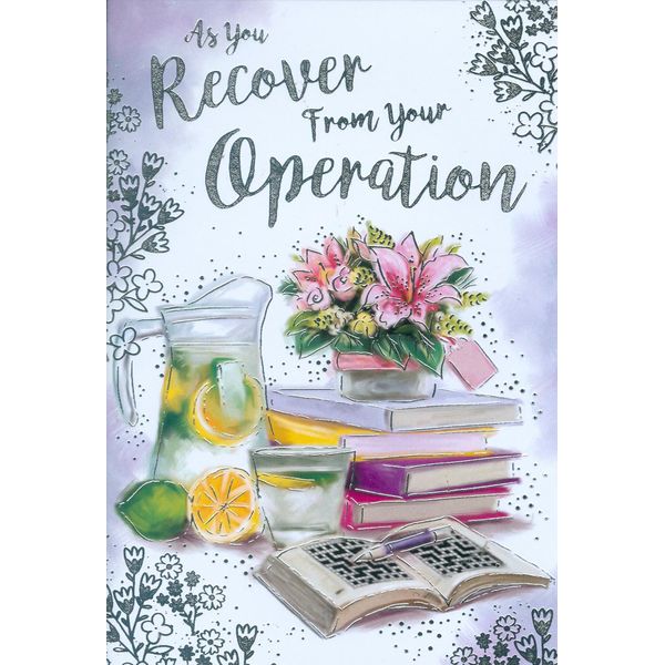 RECOVER from your OPERATION Greeting card Aura Range