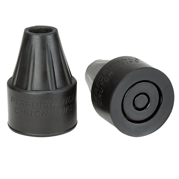 Thomas Fetterman Performance Gel Crutch Tip, 2-3/8 Inch Base Diameter, Pair