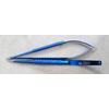 Jacobson Micro Needle Holder Round Handle with Diamond Dust Jaws 18.5cm