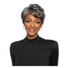 Mane Concept Red Carpet Synthetic Curly Pixie Deep Part HD Lace Front Wig - RCMS282 AQUA (1B)