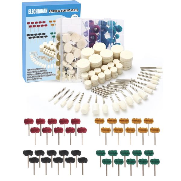 140pcs felt wheel set polishing wheel