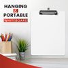 Pack of 3 Assorted Size Erasable Whiteboard Clipboards