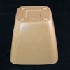 Square Plastic Bonsai / Cactus & Succulent Pot - 4.75"x 4.75"x 4.25" - Brown