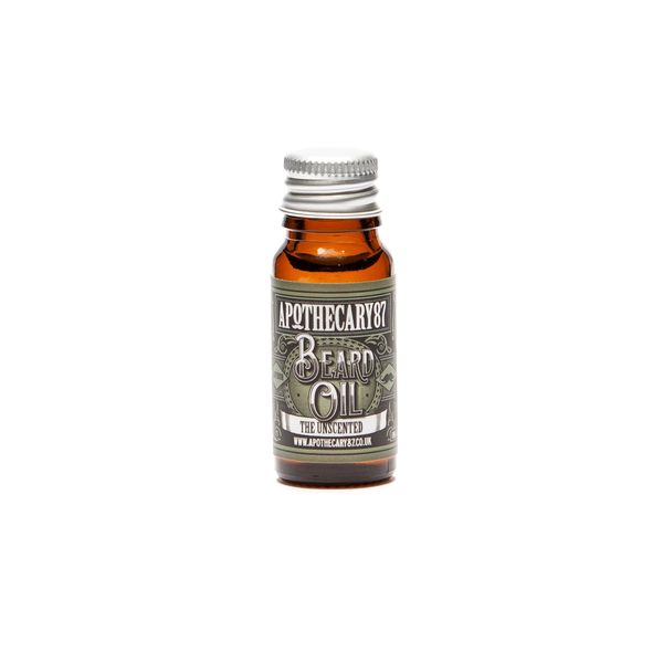 Apothecary 87 - The Unscented Beard Oil (Small 10ml)