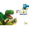 Dinosaur Roar Grandson Birthday Card