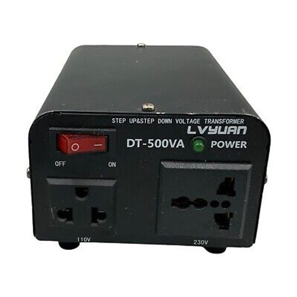 Anbull 500W (DT-500VA) Step Up & Step Down Voltage Transformer Power Converter