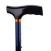 Ability Superstore Folding Walking Stick Blue Ice 33-37-inch Adjustable Height