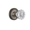 Nostalgic Warehouse Classic Rosette with Crystal Door Knob