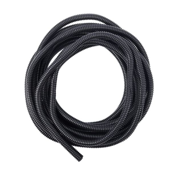 MOCNT Split Loom Wire Auto Split Loom Tubing Wire Conduit Polyethylene Corrugated Flexible Tube Cable Management Sleeve Protection Pipe Cable Tidy Organiser 10mm 10meter