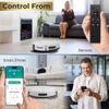 Pure Clean Smart Vacuum Cleaner - Automatic Robot Cleaning, 2-in1 Water Tank