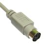 kenable PS2 Mouse Keyboard Extension Cable 6 pin Plug to Female Socket 2m [2 metres]