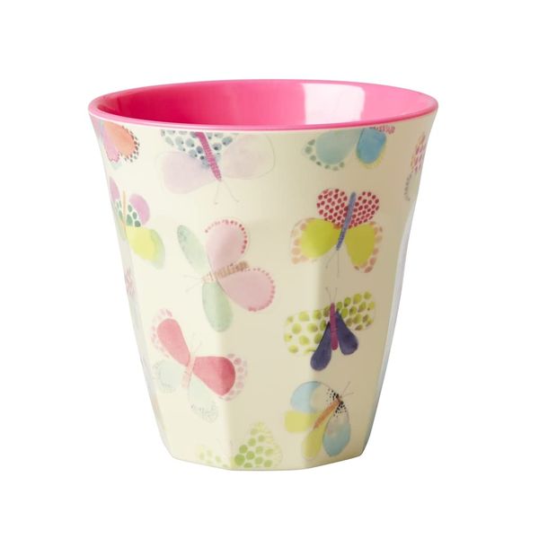 Rice Melamine Mug 100% Melamine Medium (Butterfly)