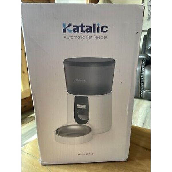 Katalic Automatic Pet Feeder LED Screen and Control Panel Model:PF001 Read