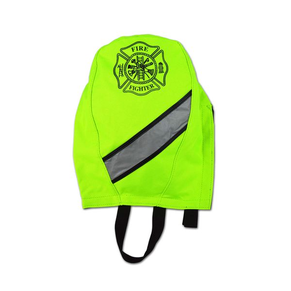 Lightning X Fireman's SCBA Air Pak Respirator Firefighter Mask Face Piece Bag for First Responder (Fluorescent Yellow)