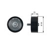 gates T36407 Drivealign Idler