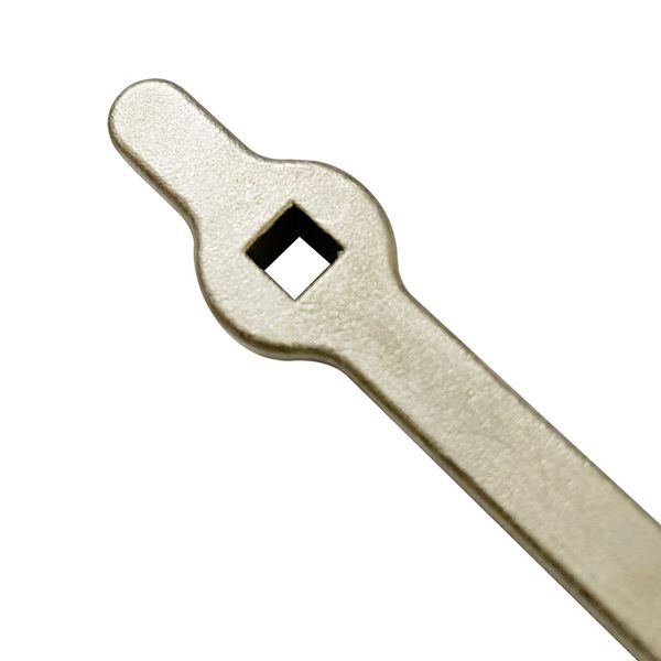 HVAC Service Wrench, Ratchet wrench, square wrench, 5mm Plumbing Bleed Wrench Refrigeration AC Ratcheting Wratchet Wrench Tool for HVAC Tech, Gas Furnace, Air Conditioning, Refrigeration Equipment