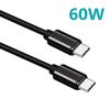5 FT 60W USB-C Fast Charging/Data Cable for Canon EOS R50 Mirrorless Camera